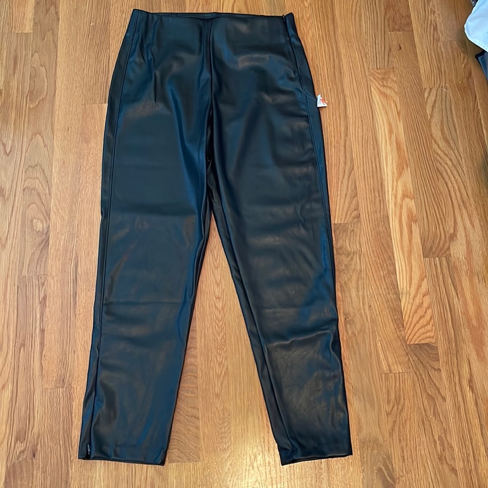Black leather Women’s Pants